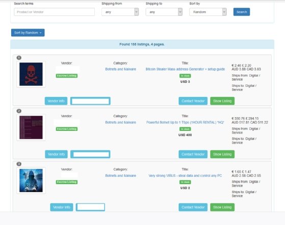 Darknet Market Search